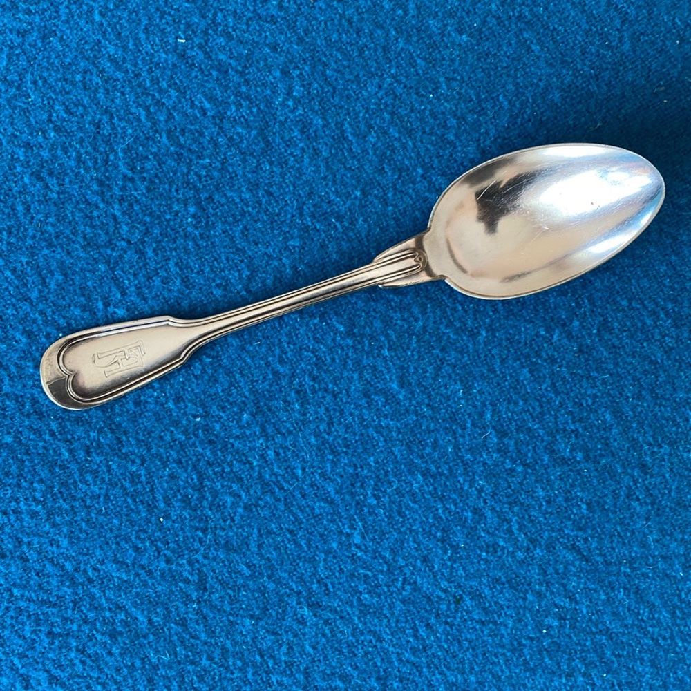 Christofle Silver plated serving spoon